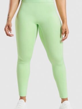 Gymshark High Waist Sport Athletic Leggings Bali Green XS